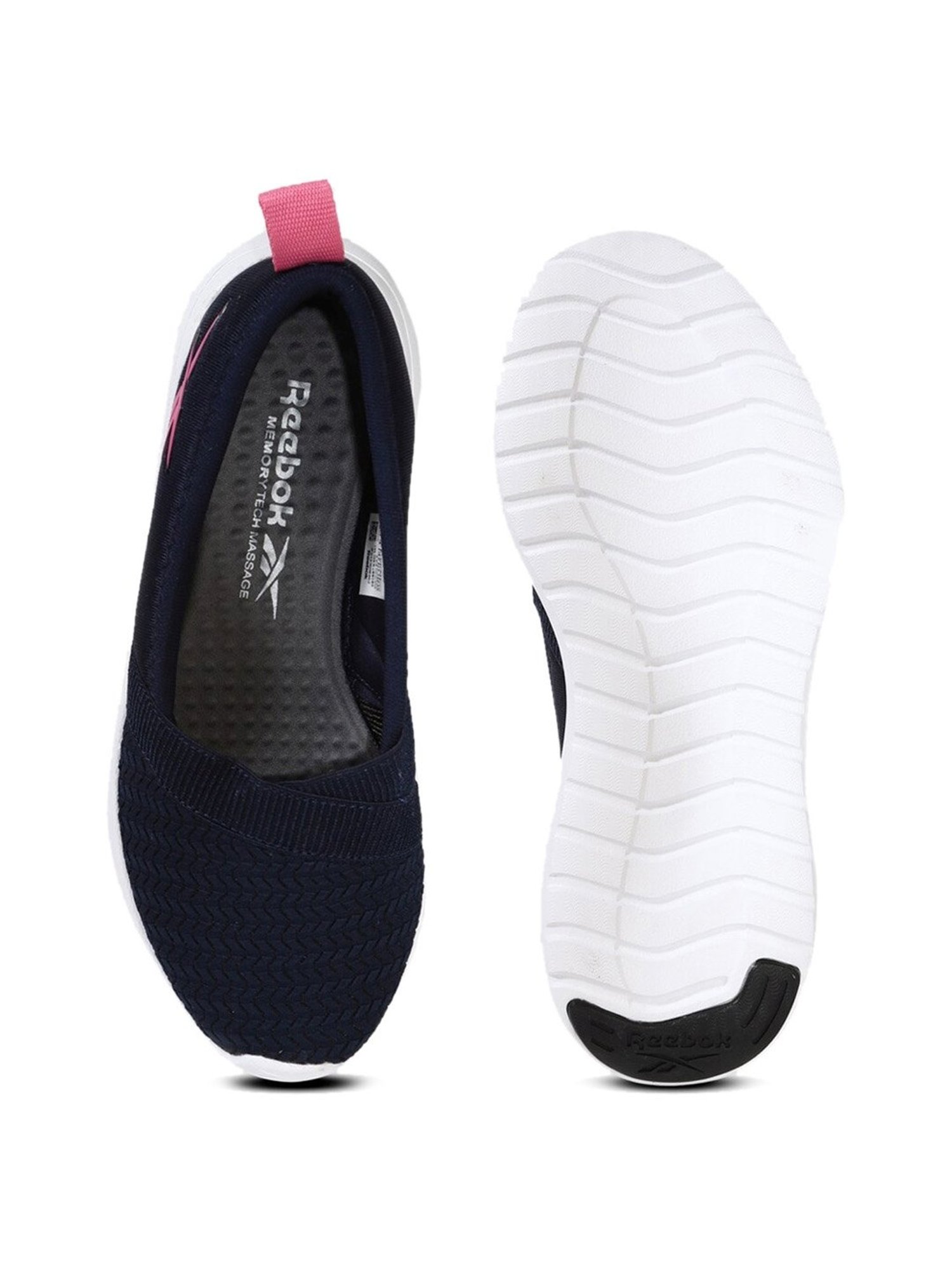 Reebok Women's Walk way ballerina 2.0 Navy Running Shoes