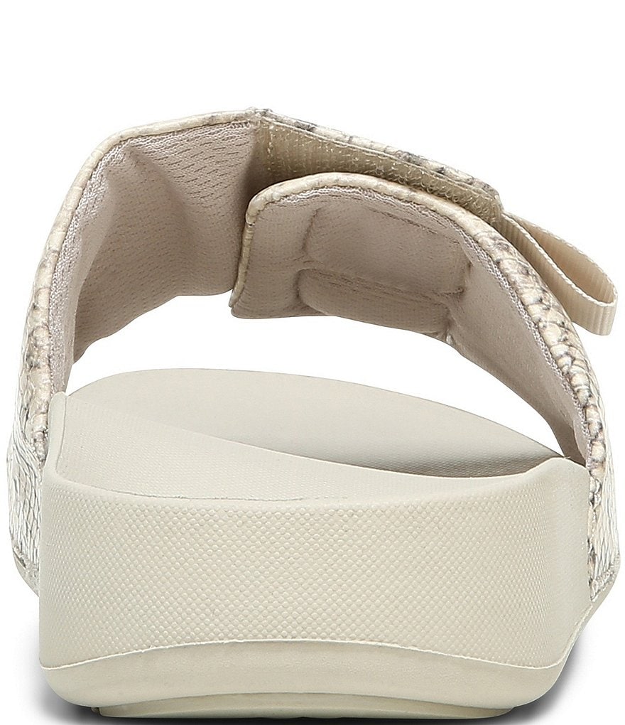 Vionic Keira Snake Print Slide Sandals