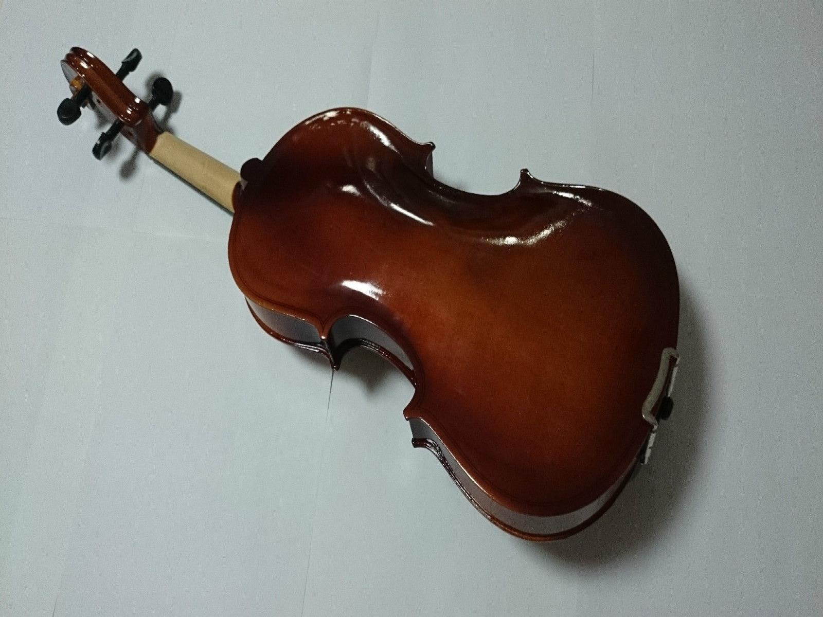 Student Acoustic Violin Full 1/2 Maple Spruce with Case Bow Rosin Wood Color