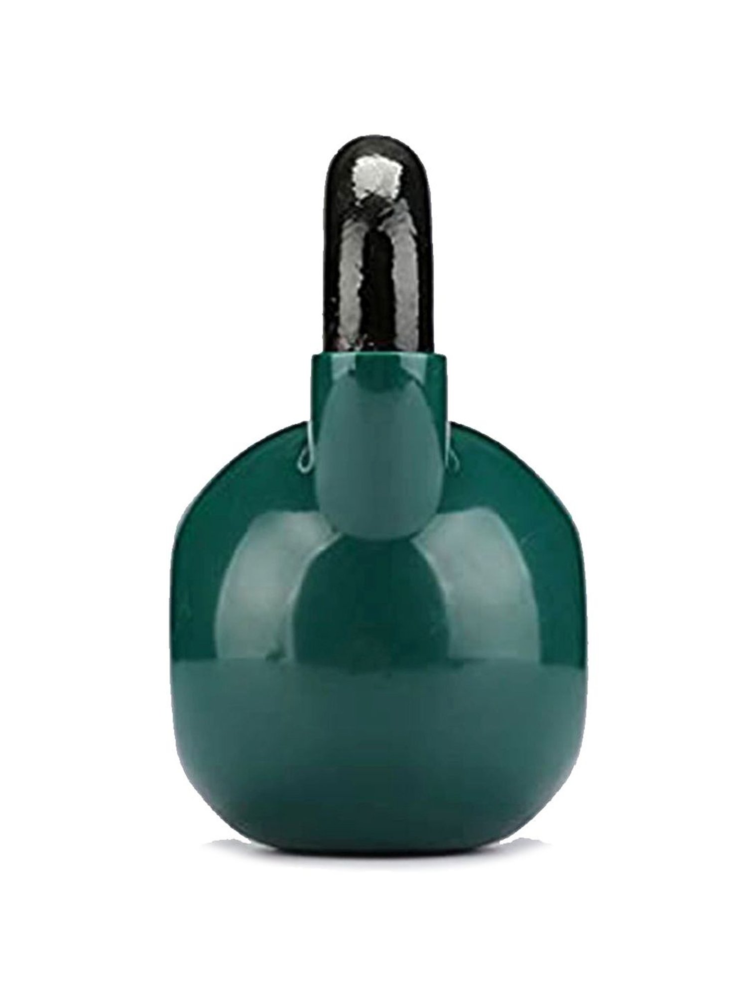 NODENS Teal Green & Black Vinyl Coated Kettle Bell (18 kg)