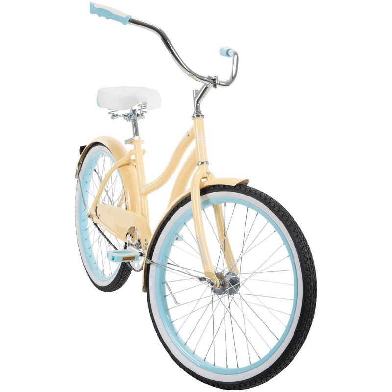 Huffy Women's Good Vibration 24" Cruiser Bike - Vanilla