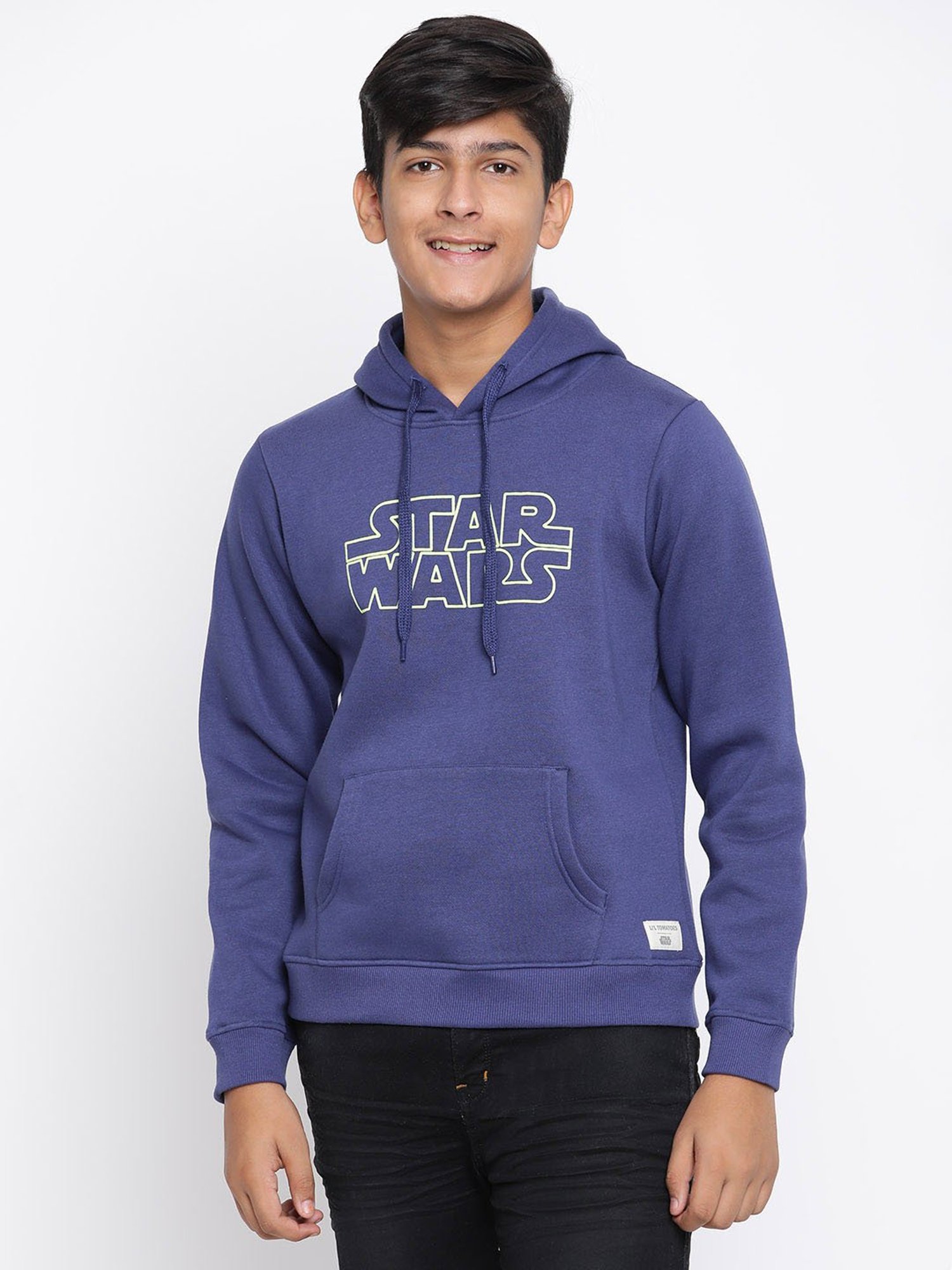 Lil Tomatoes Kids Purple Graphic Print Full Sleeves Sweatshirt