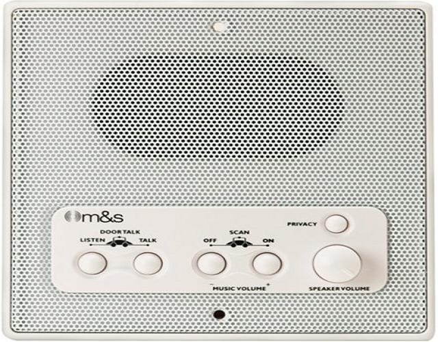 M & S Systems DMC3RW Retrofit Weather Resistant Remote Patio Station Speaker