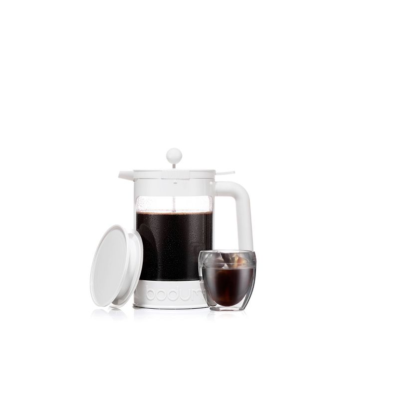 Bodum Bean Cold Brew Coffee Maker 12 Cup / 51oz - White