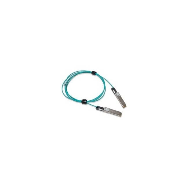 Mellanox 16.4ft QSFP56 LSZH Black Pulltab Active Fiber Cable MFS1S00V005E