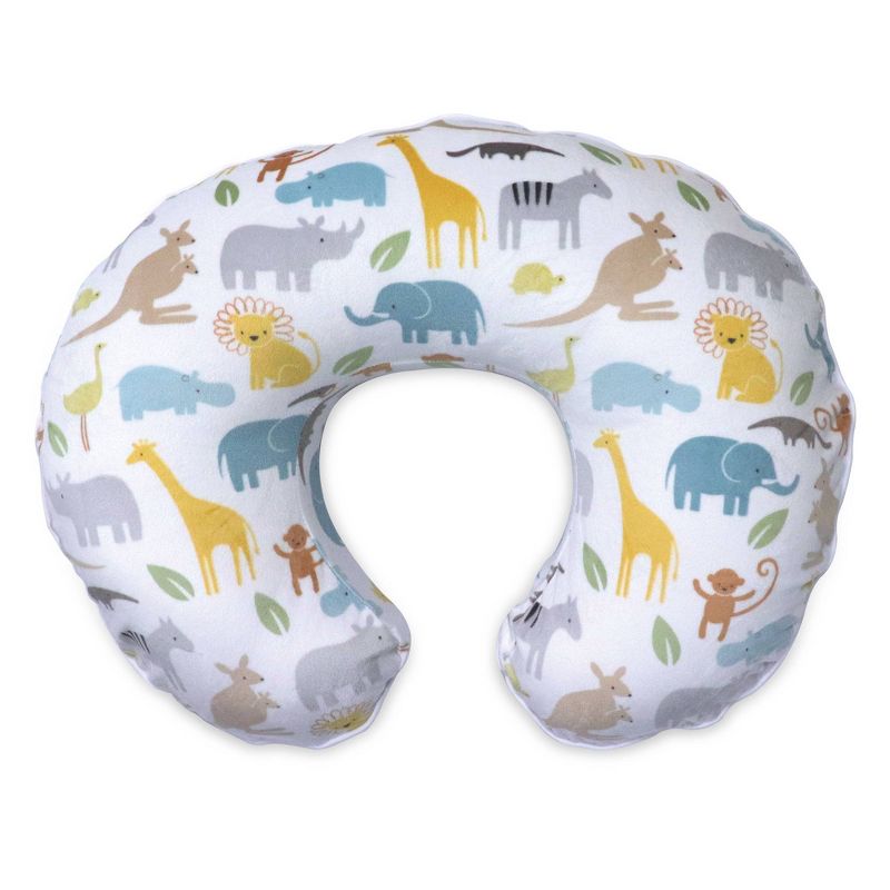 Boppy Cozy Nursing Pillow Cover - Pastel Animal Stripe