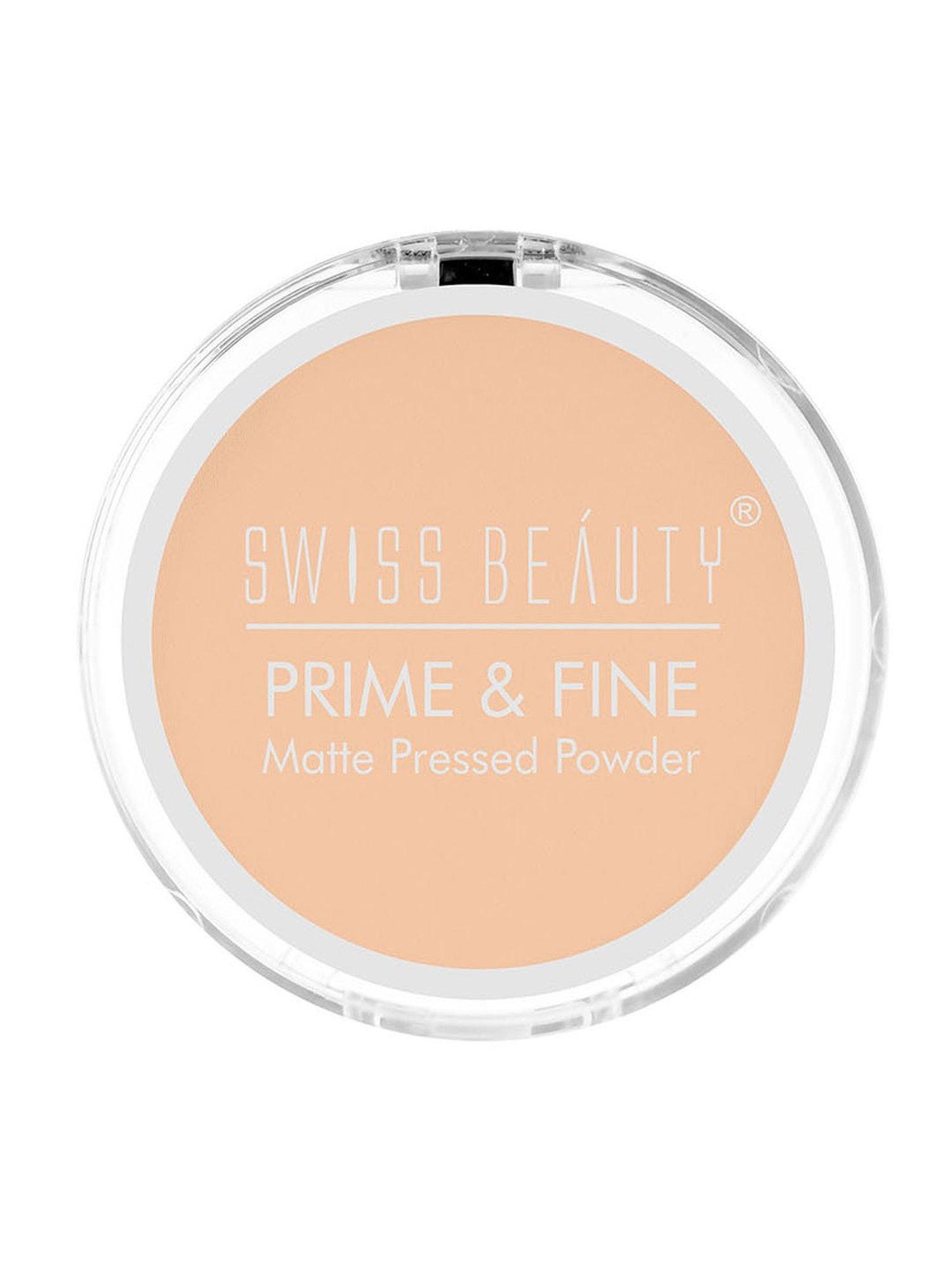 SWISS BEAUTY Prime & Fine Matte Pressed Powder Very Natural - 8 gm