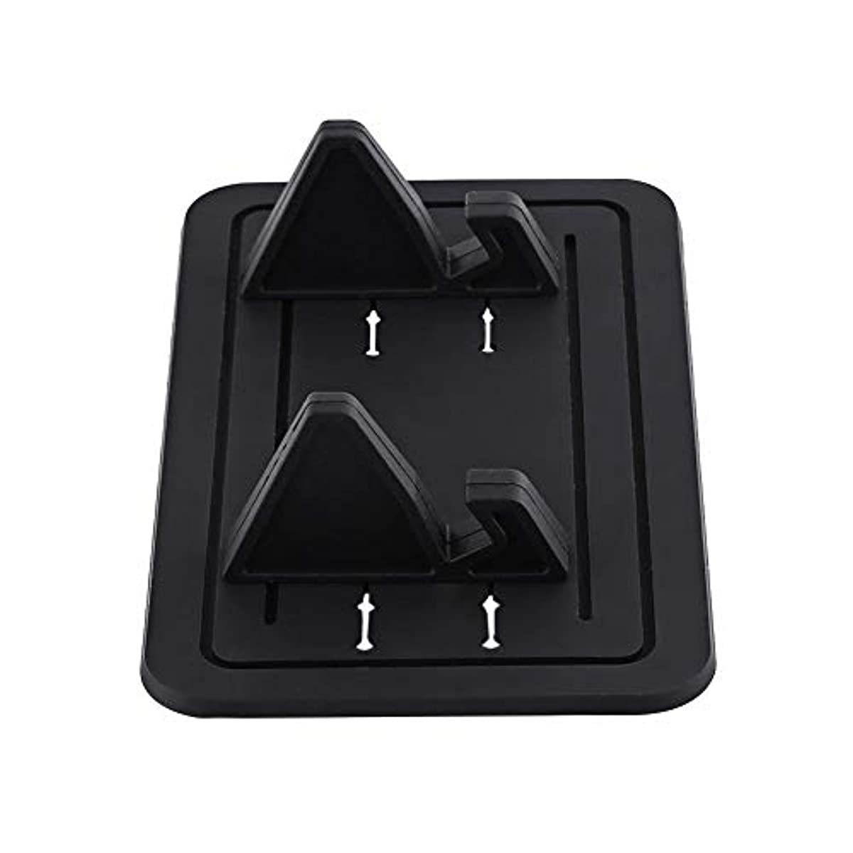 Car Phone Holder, Silicone Anti-Slip Phone Holder Dash Mount for Car Phone Support with Adjustable Silicone Phone Holder Car Organizer