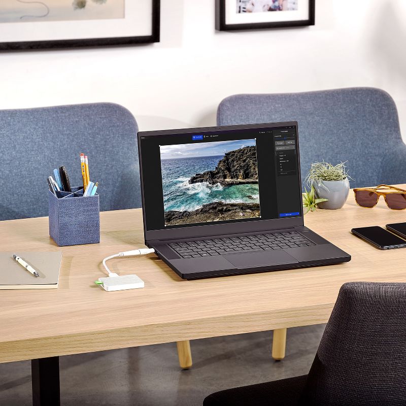 Seagate Ultra Touch SSD 1TB External Solid State Drive Portable USB-C USB 3.0 -  White (STJW1000400)