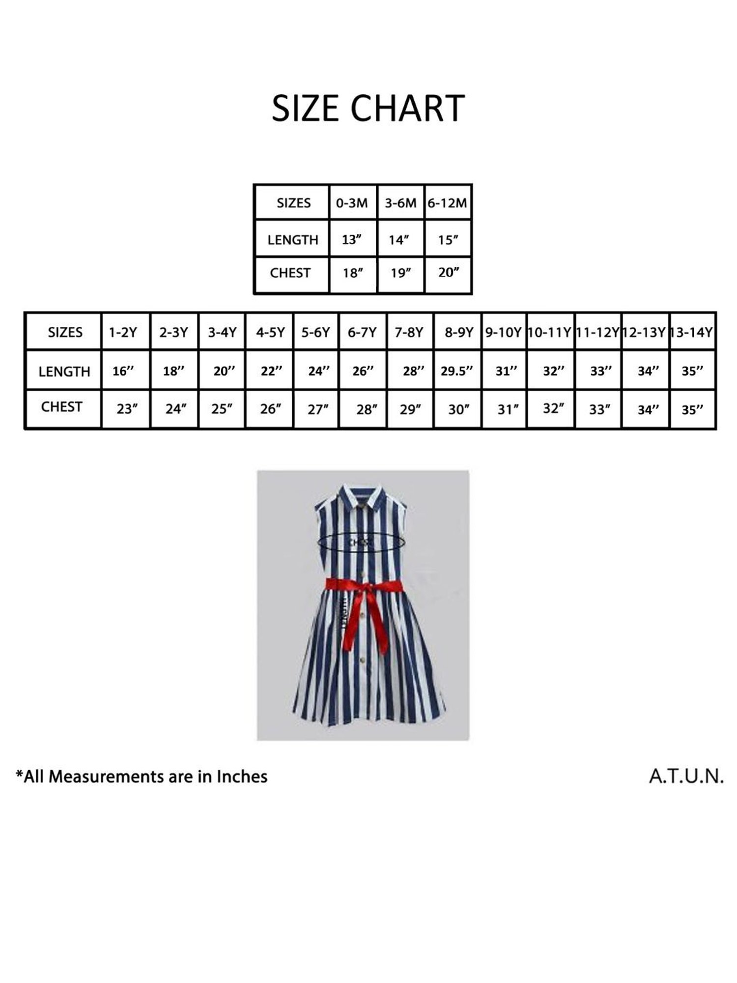 A.T.U.N. Navy Printed Shirt Dress