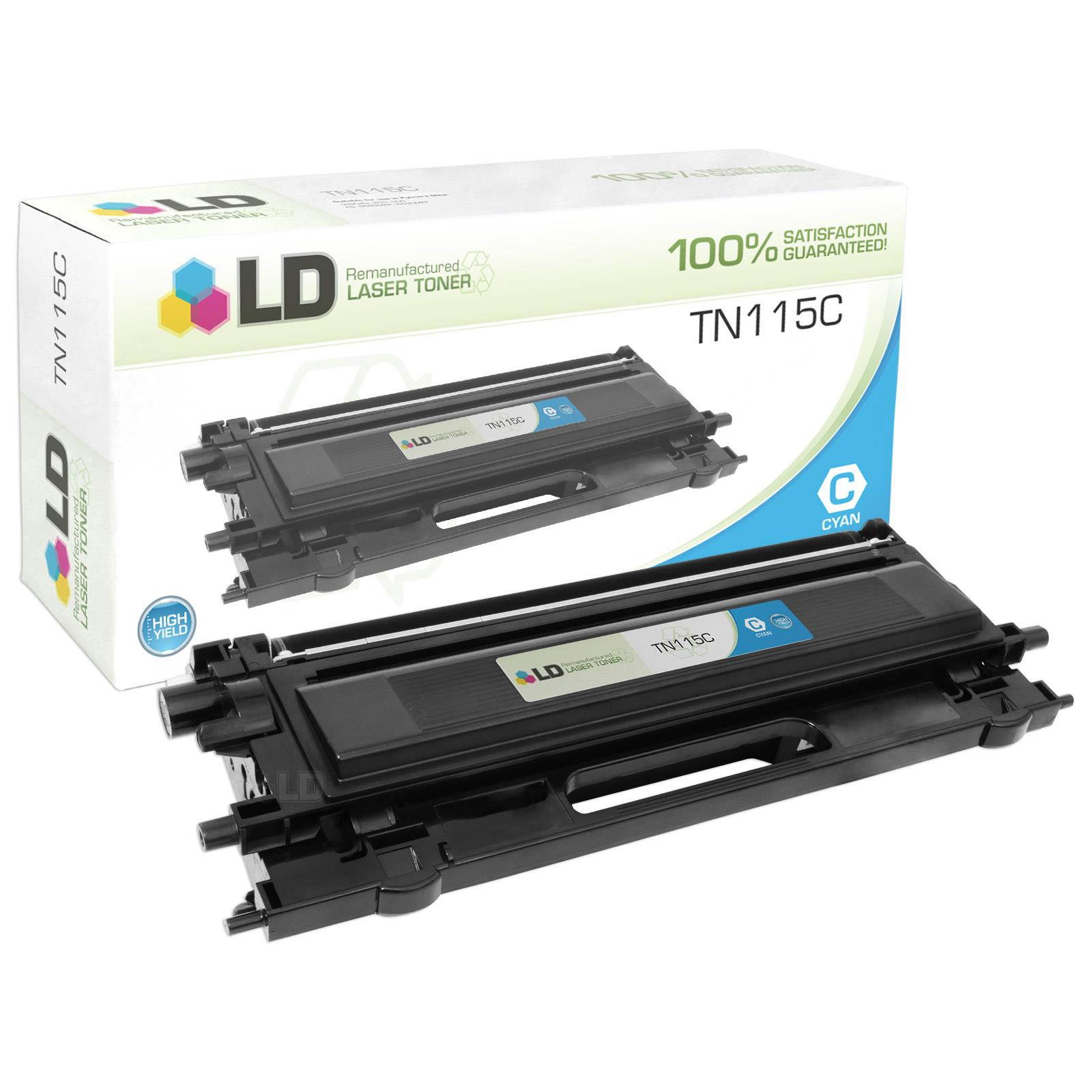 LD &copy; Compatible Brother TN315 (TN310) Set of 8 High Yield Cartridges: 2 Black, 2 Cyan, 2 Magenta and 2 Yellow for HL-4150cdn, HL-4570cdw, HL-4570cdwt, MFC-9460cdn, MFC-9560cdw and MFC-9970cdw