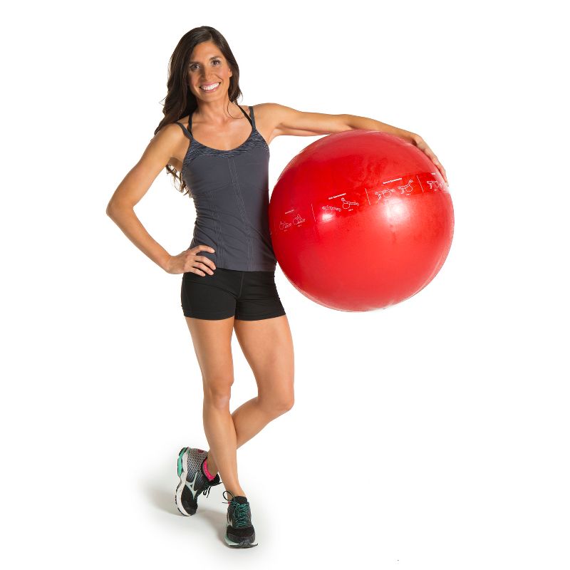 GoFit Pro Stability Ball - Red (65cm)
