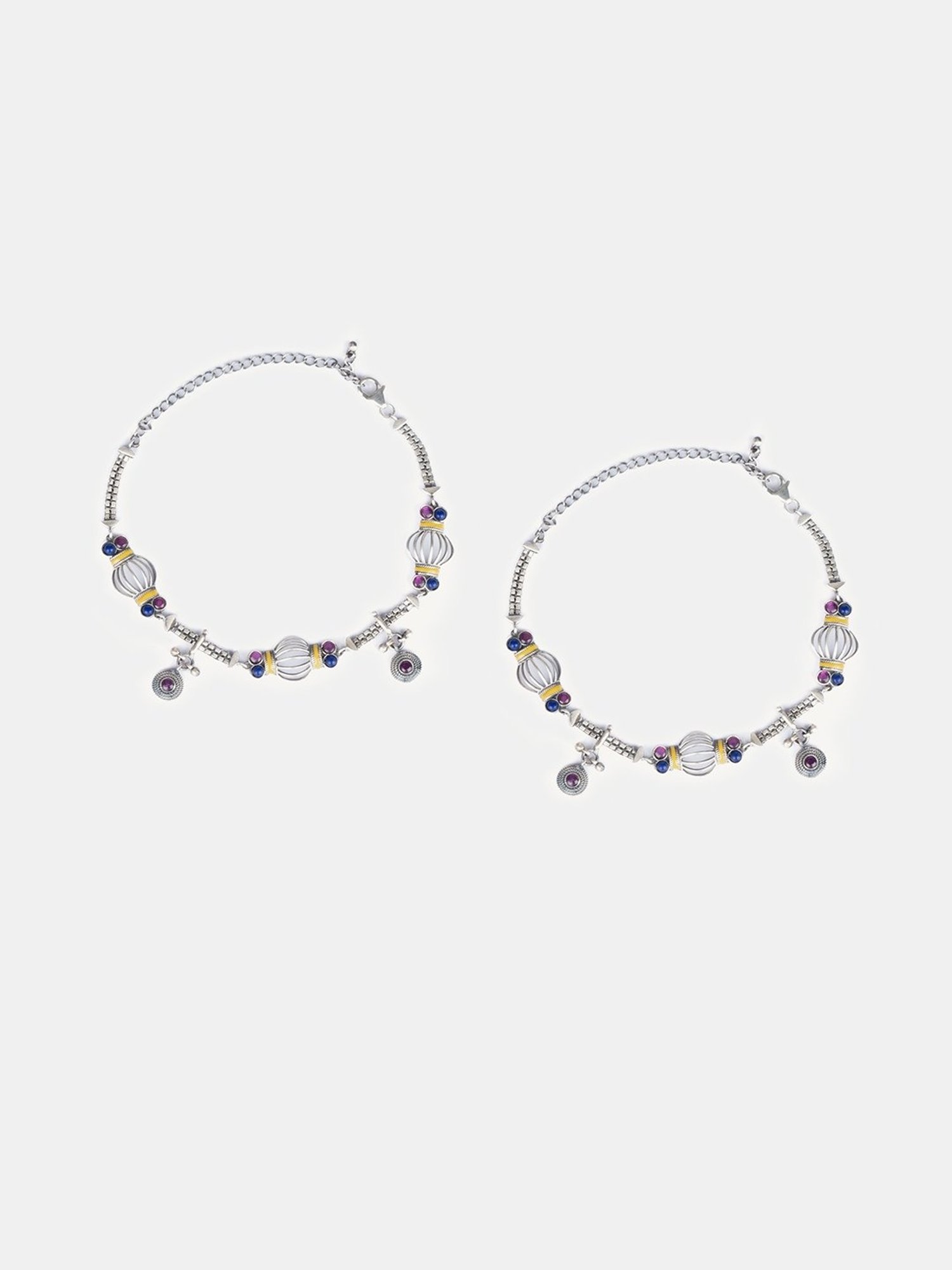 Silberry 92.5 Sterling Silver Isabelle Anklet