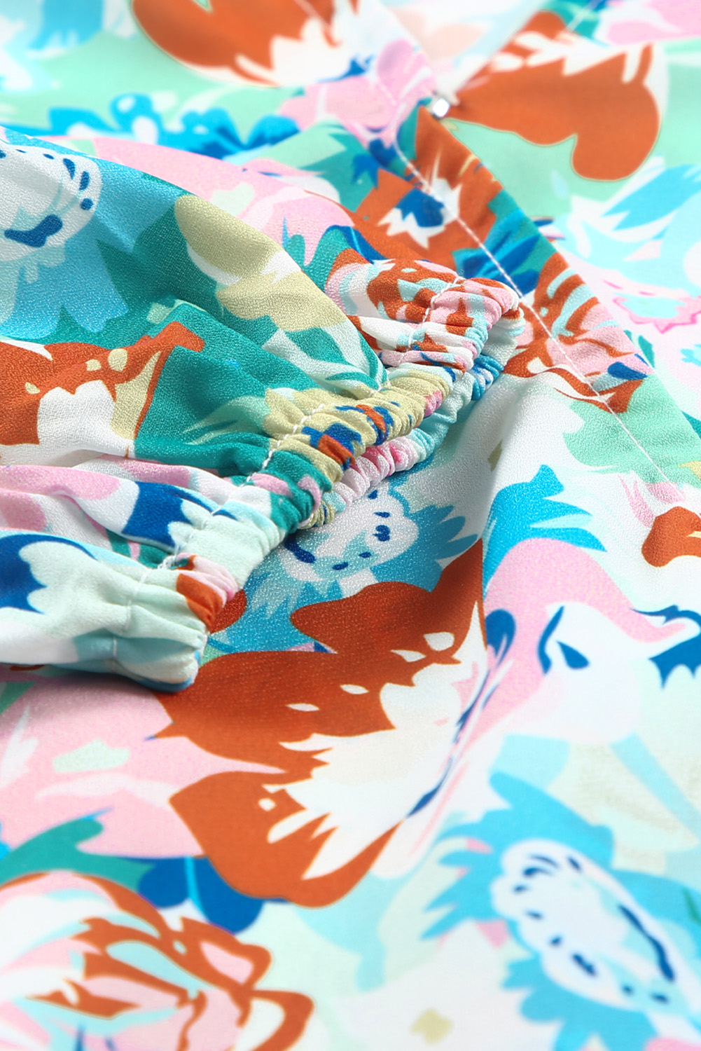 Black Ruffled Mesh Patchwork Slim Fit Bodysuit