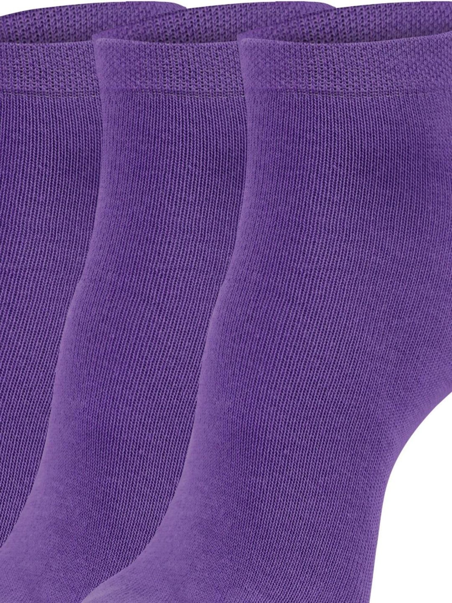 NEXT 2 SKIN Purple Socks (Pack of 3)