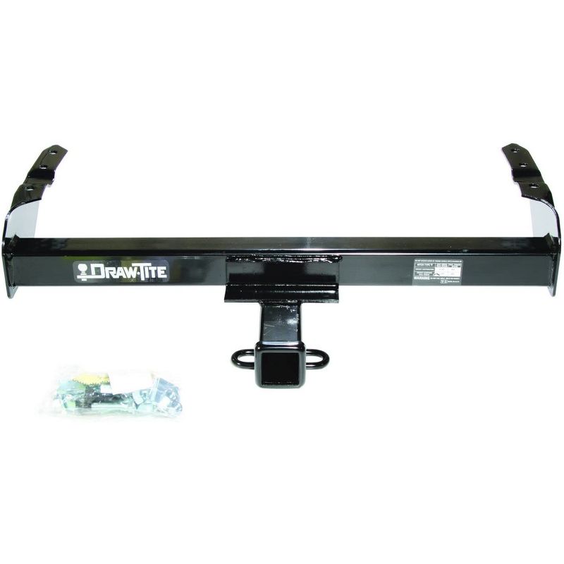 Draw-Tite 75034 Custom Class III 2 Inch Square Receiver 5,000 Pound Gross Trailer Weight Tow Trailer Hitch for Select Chevrolet, Ford, and GMC Models