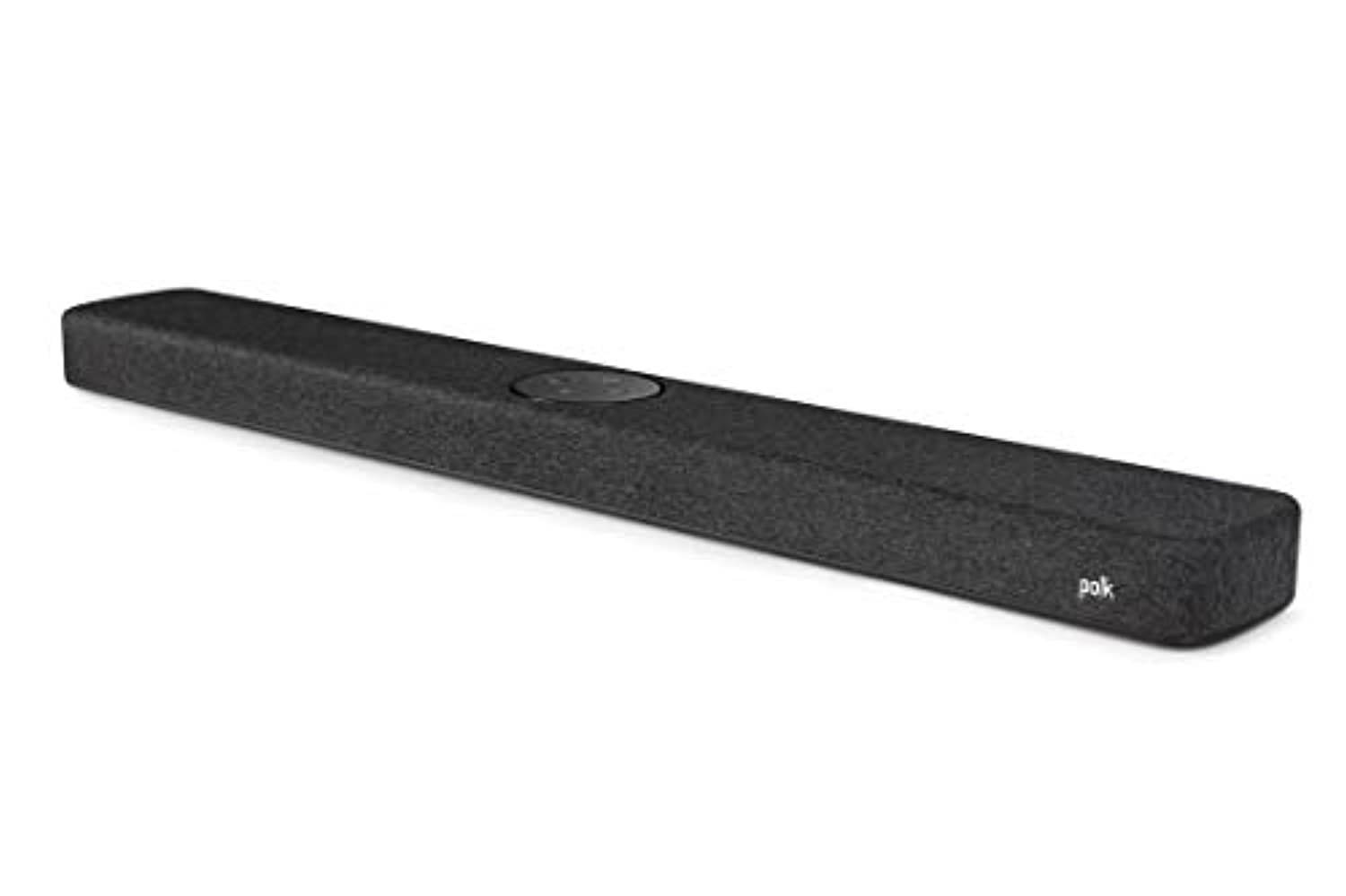 Polk Audio React Sound Bar, Dolby  and  DTS Virtual Surround Sound, Next Gen Alexa Voice Engine with Calling and Messaging Built-in - A Certified for Humans Device (300045-01-00-101)