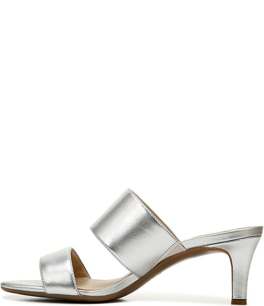 Naturalizer Tibby Banded Leather Dress Slide Sandals