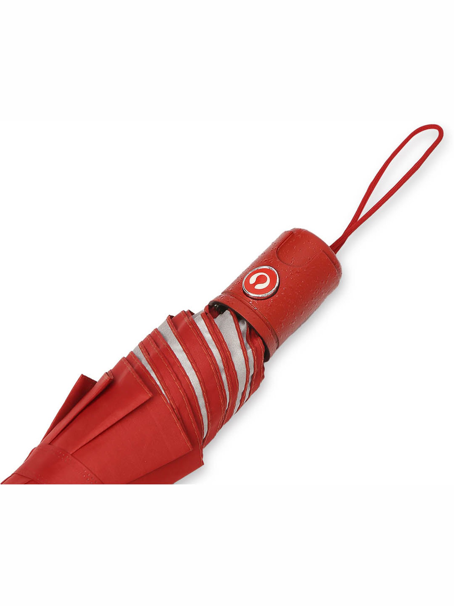 Citizen Red Solid Free Size Umbrella