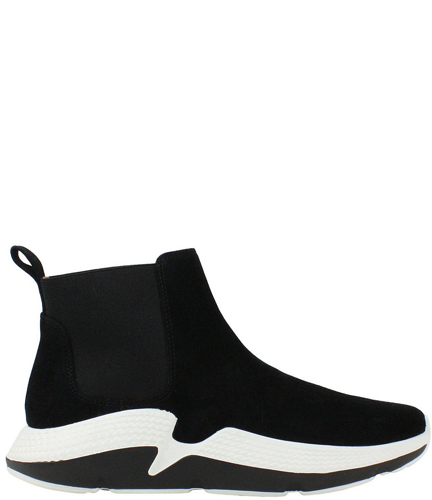 L'Amour Des Pieds Haddy Suede Chelsea Chunky Sneaker Booties