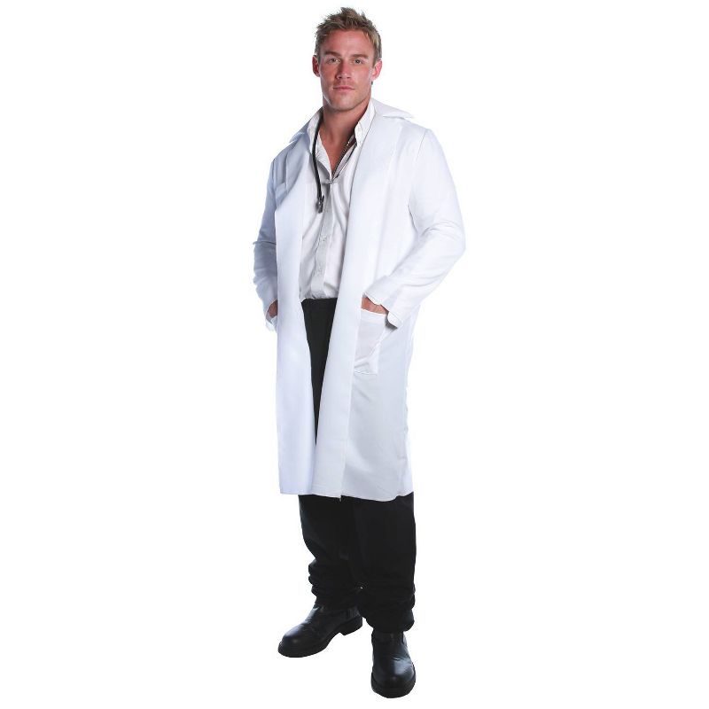 Adult Lab Coat Halloween Costume One Size