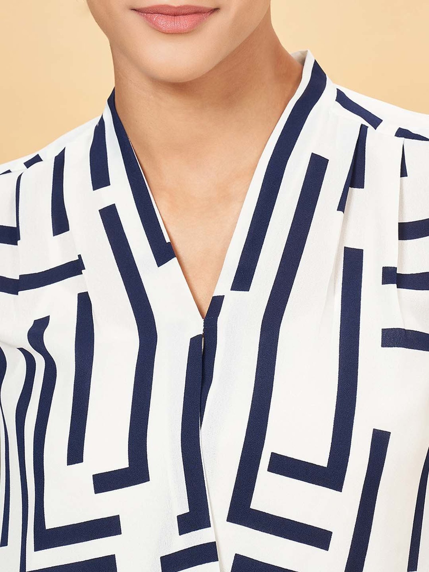 Annabelle by Pantaloons White Printed Top