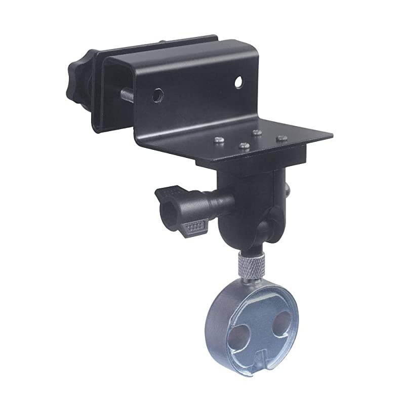 Weatherproof Gutter Mount Compatible with Nest Cam Outdoor - Metal Adapter -Nest Cam Accessories (Black)