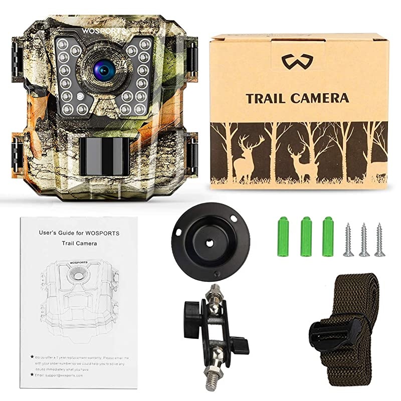 Mini Trail Camera 1080P HD Wildlife Scouting Hunting Camera with IR Night Vision Waterproof Video Cam LY121