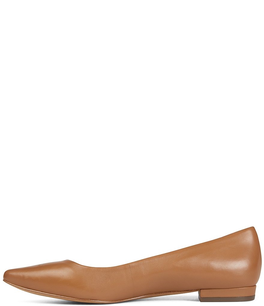 Jack Rogers Blair Pointed Toe Bow Leather Flats