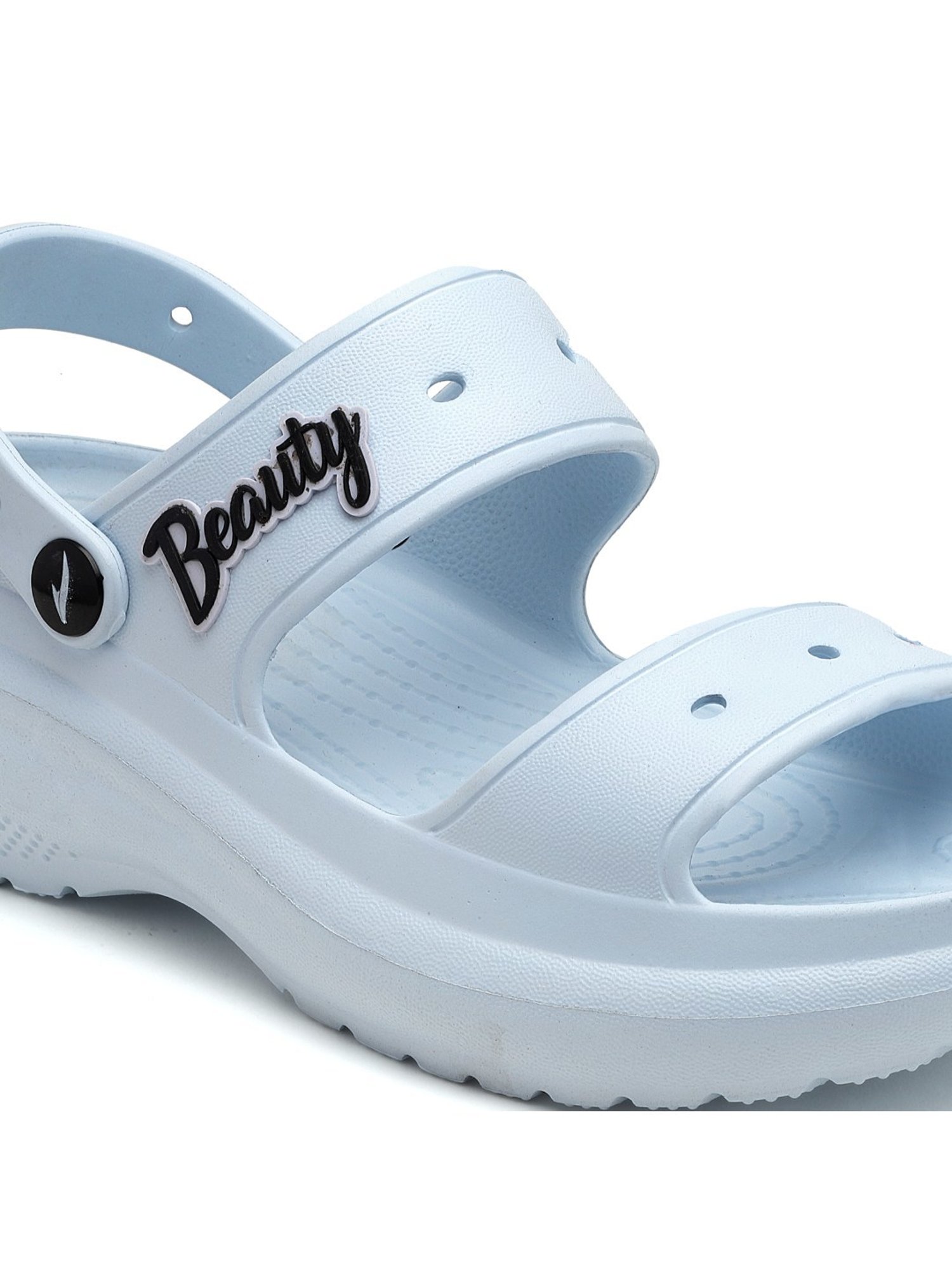 Asian Women's Blue Sling Back Wedges