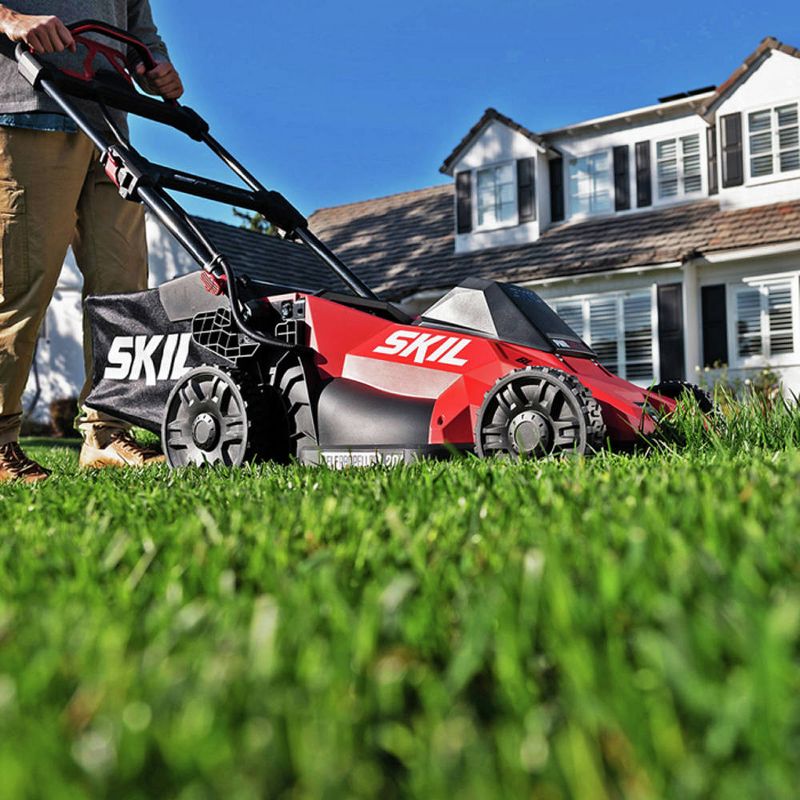 Skil SM4910-10 PWRCore 40 40V Brushless Lithium-Ion Self-Propelled 20 in. Cordless Mower Kit (5 Ah)