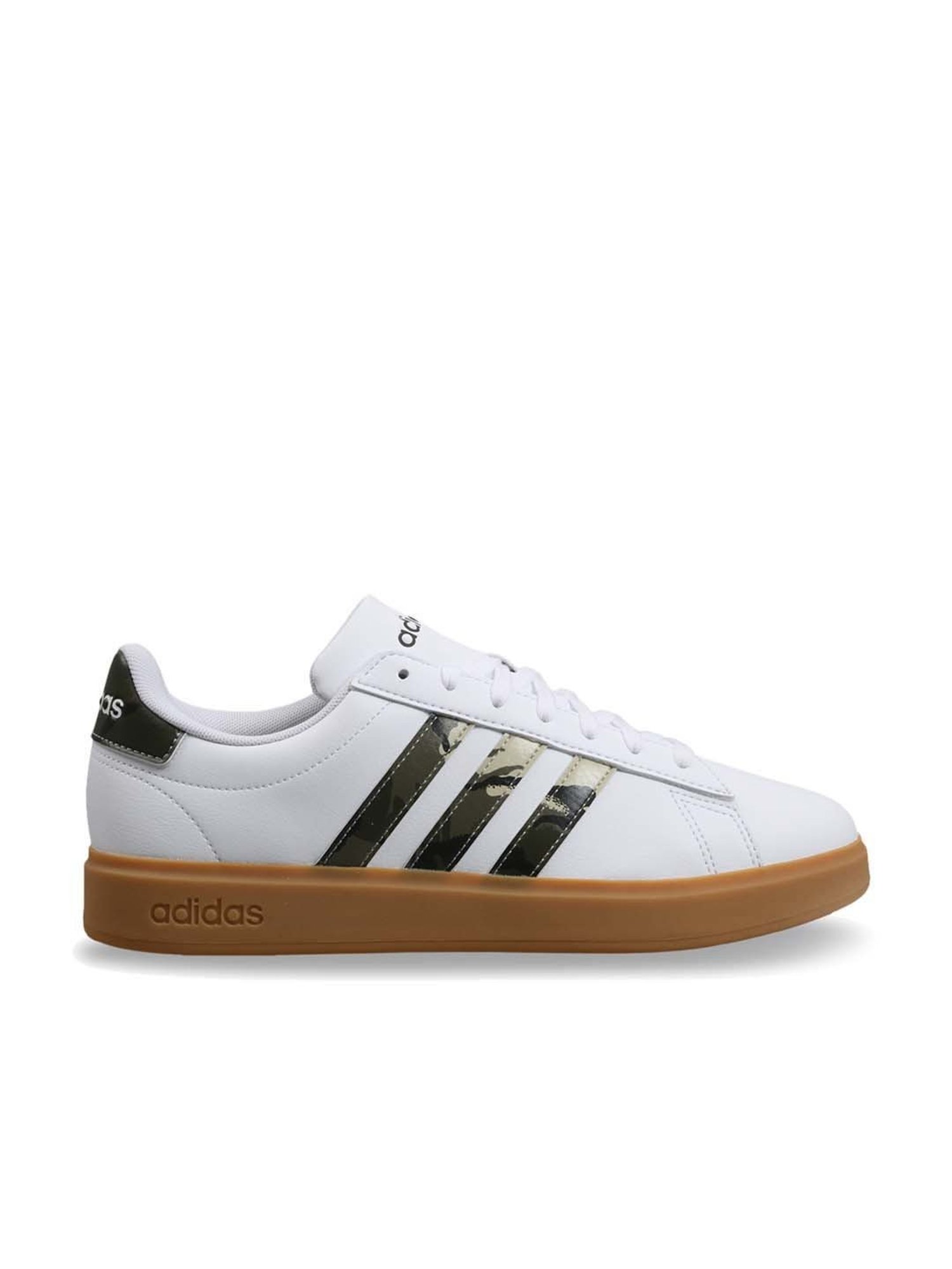Adidas Men's GRAND COURT White Tennis Shoes