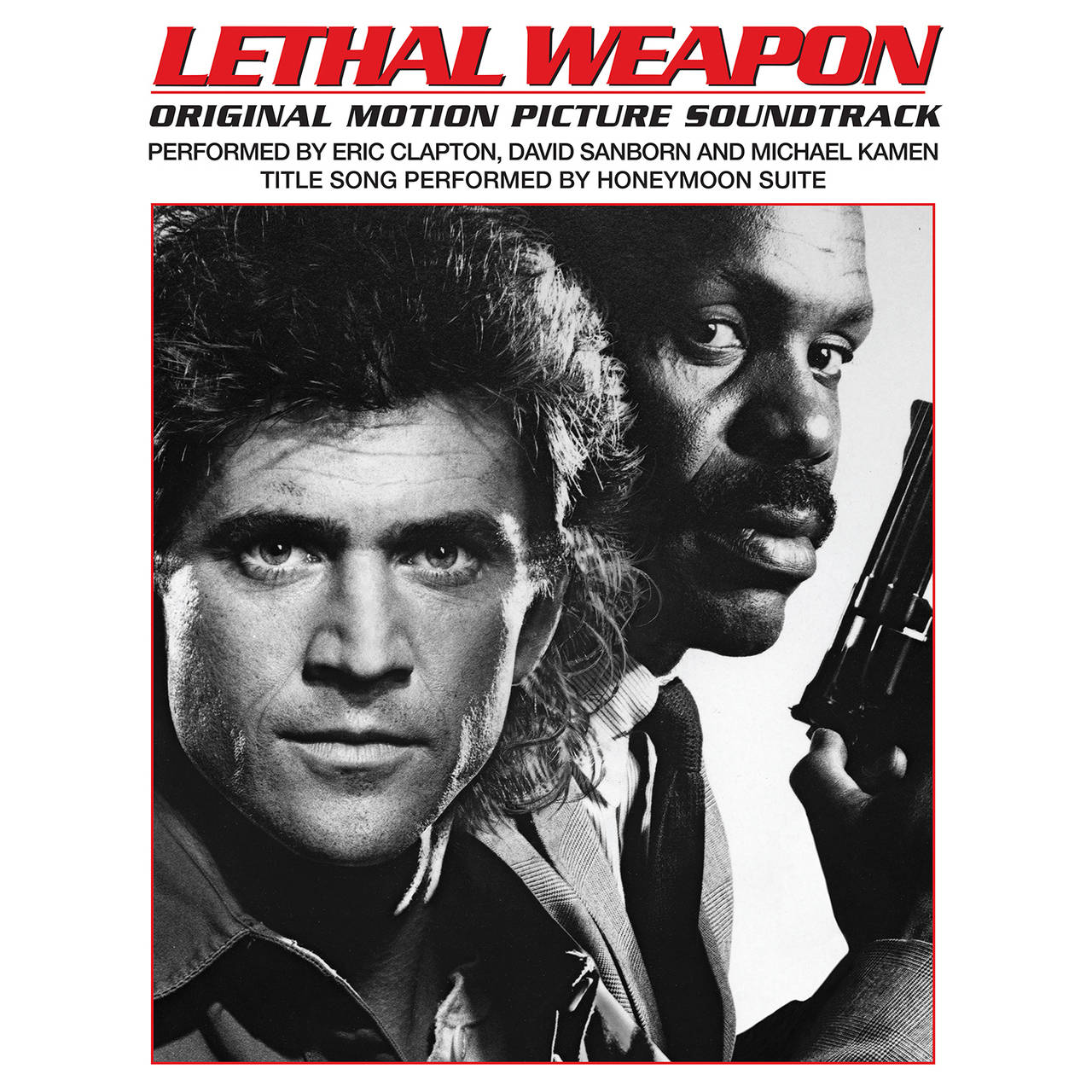 Eric Clapton, David Sanborn & Michael Kamen Lethal Weapon Original Motion Picture Soundtrack LP (Clear Vinyl)