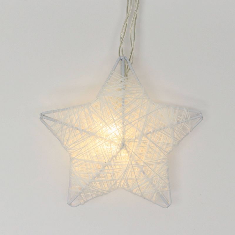 2ct LED String Lights Red/White/Blue Stars - Bullseye's Playground™