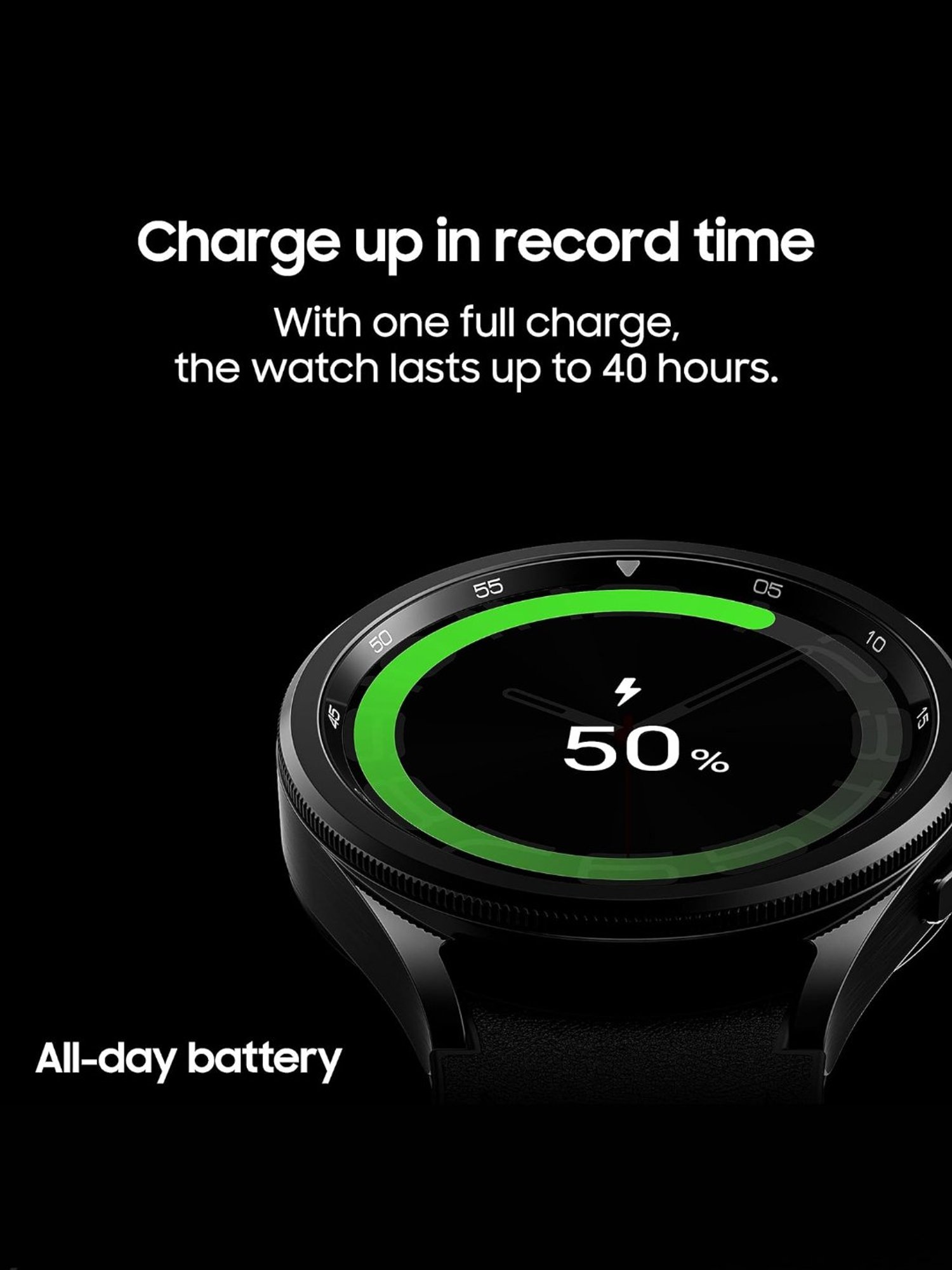 Samsung Galaxy Watch6 Classic Bluetooth Smartwartch Compatible with Android only (47mm, Silver)