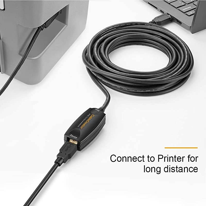 Active USB Extension Cable Long 164 FT USB 30 Extender Male to Female Cord with Signal Booster Compatible Oculus Rift Sensor Oculus QuestQuest 2 VR Xbox one etc 5 Meters