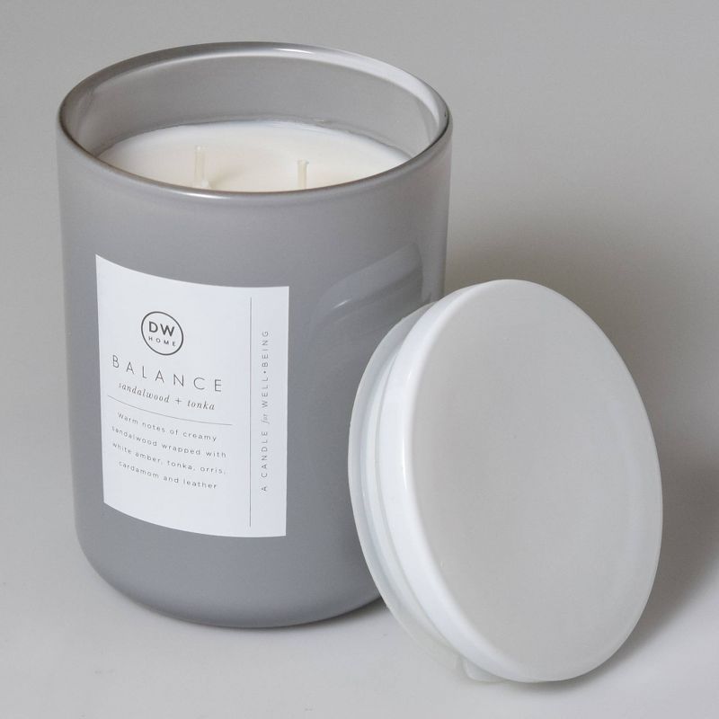 16oz Wellness Spa/Balance Sandalwood and Tonka Candle - DW Home