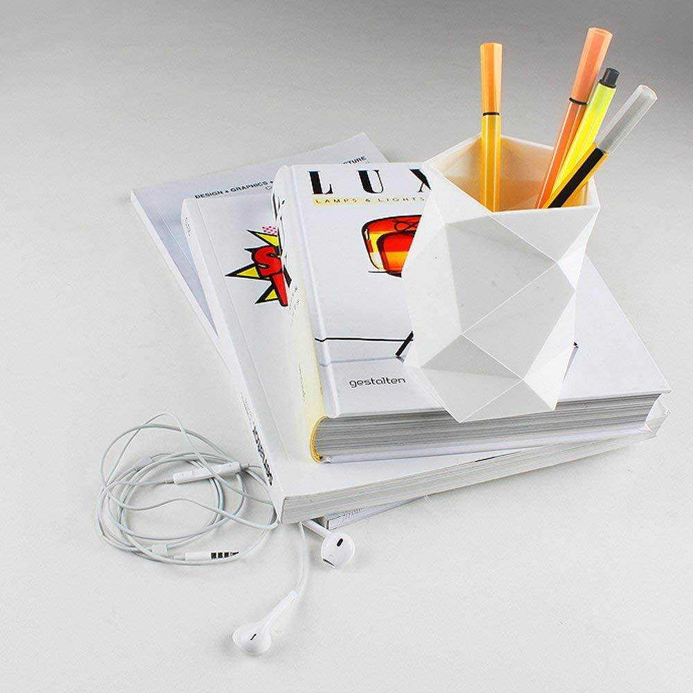 Creative Design Silicone Pen and Pencil Holder (White)