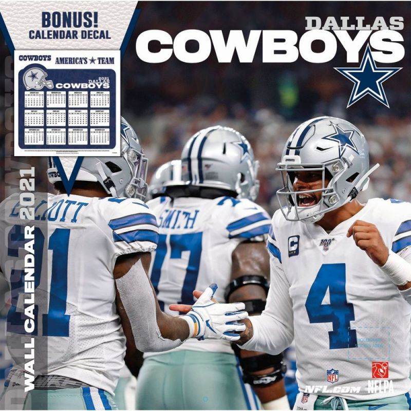 Turner Licensing,  Dallas Cowboys 2021 Wall Calendar 2021