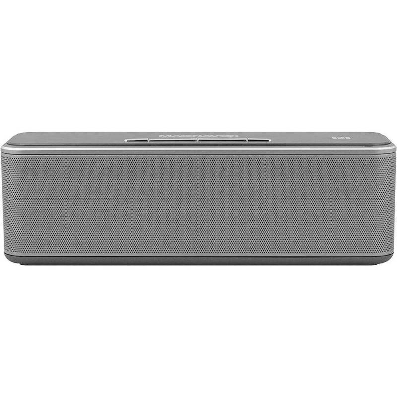 Magnavox Portable Speaker with Mic, Powerful Sound (12w), DSP for Hi-Fi Sound Reproduction, NFC and V4.0 Bluetooth, 360 Degree Virtual Sound Effect, Aluminum Alloy Casing, Model MMA3629