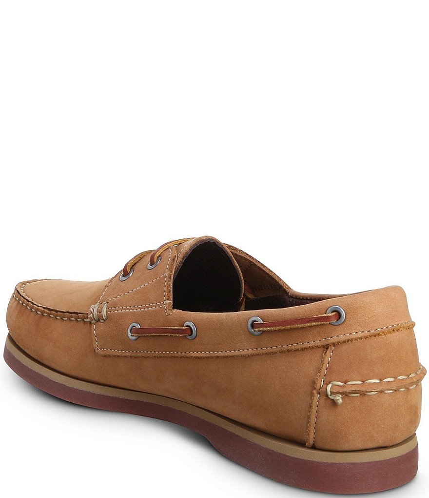 Allen-Edmonds Men's Force 10 Water Resistant Leather Slip-On Boat Shoes
