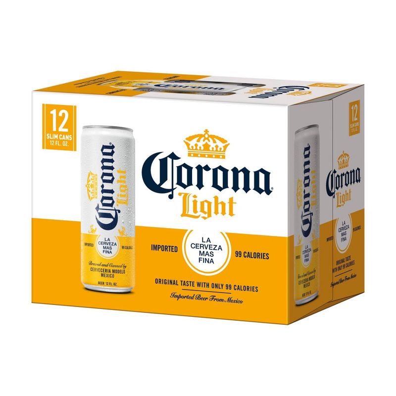 Corona Light Lager Beer - 12pk/12 fl oz Cans