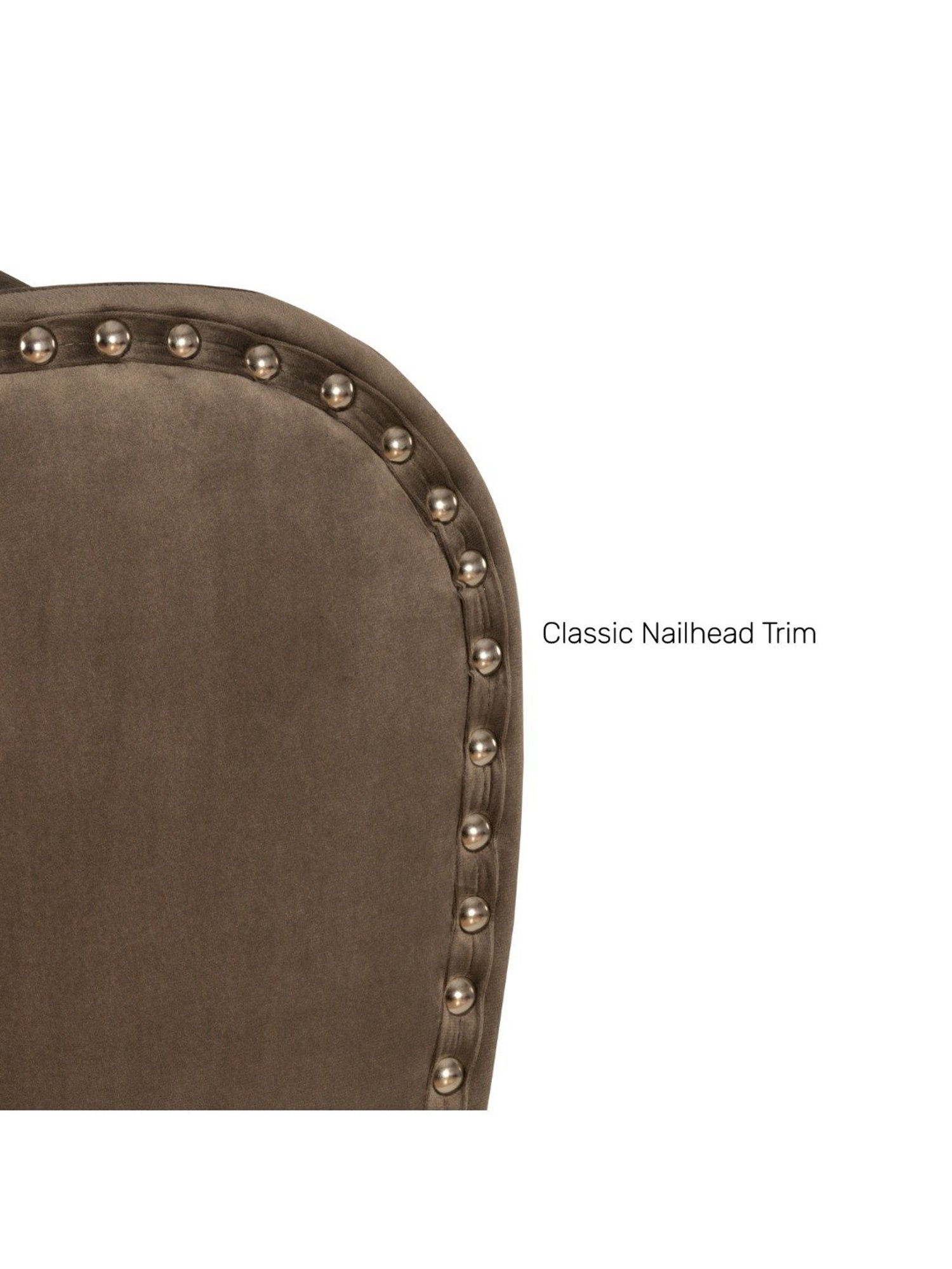 Durian Salvador Dark Brown Engineered Wood Queen Size Bed