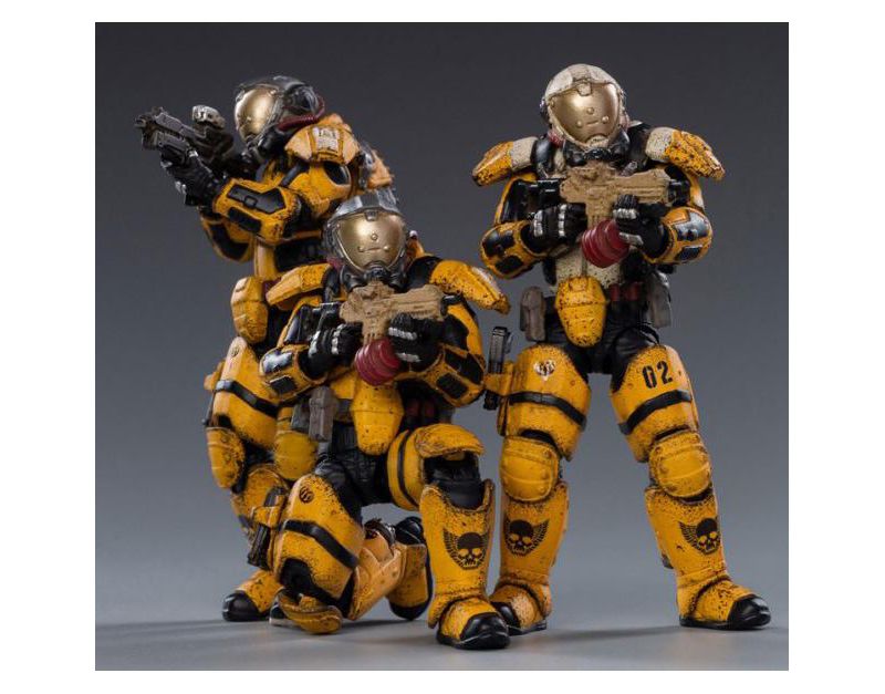 Starhawk 02st Legion Interstellar Set of 3 | Joy Toy War Stars Action figures