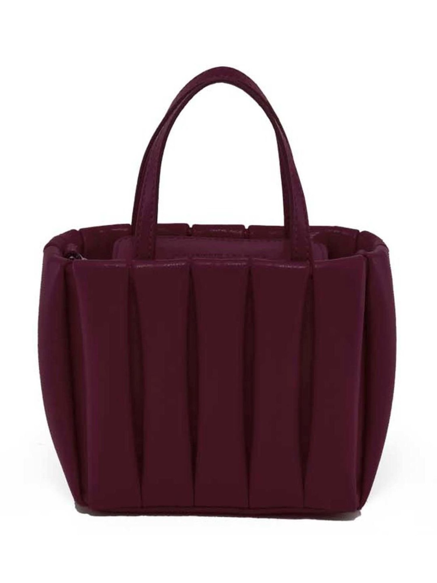THEMOIRE Cabernet Vegan Nappa Mini Tote Bag