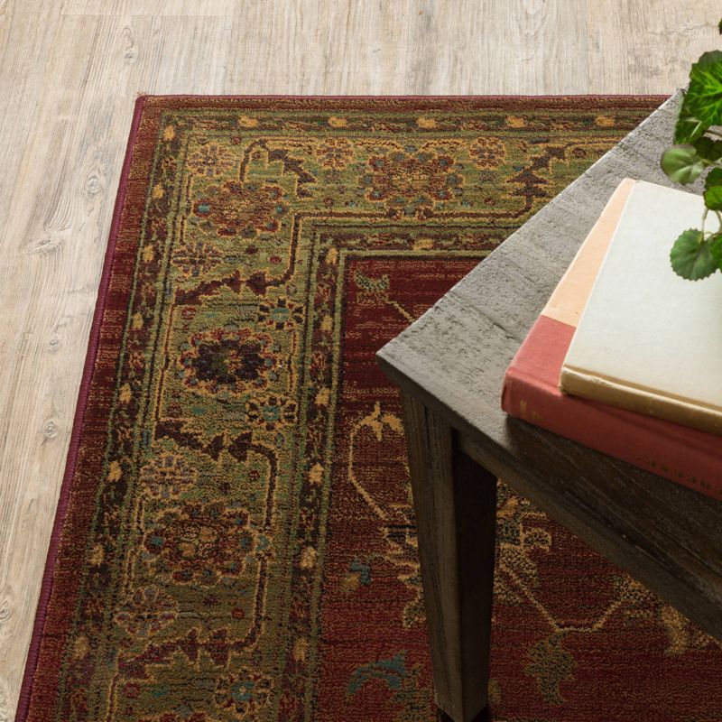 Ansley Area Rug - Red (7'10"x11')