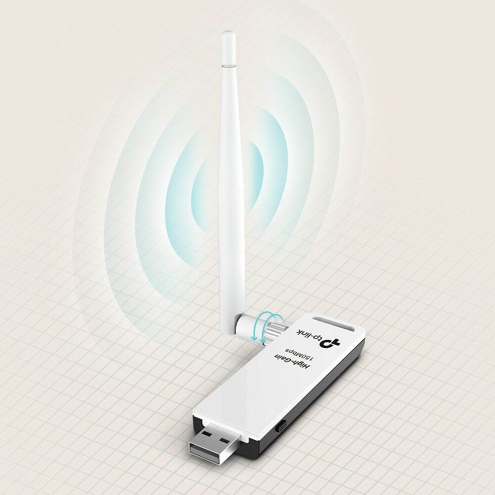 TP-Link TL-WN722N (V3.0) 150Mbps High Gain Wireless USB WiFi Network Adapter