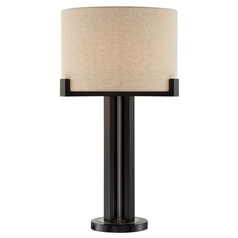 Barend Table Lamp Dark Walnut  - Lite Source