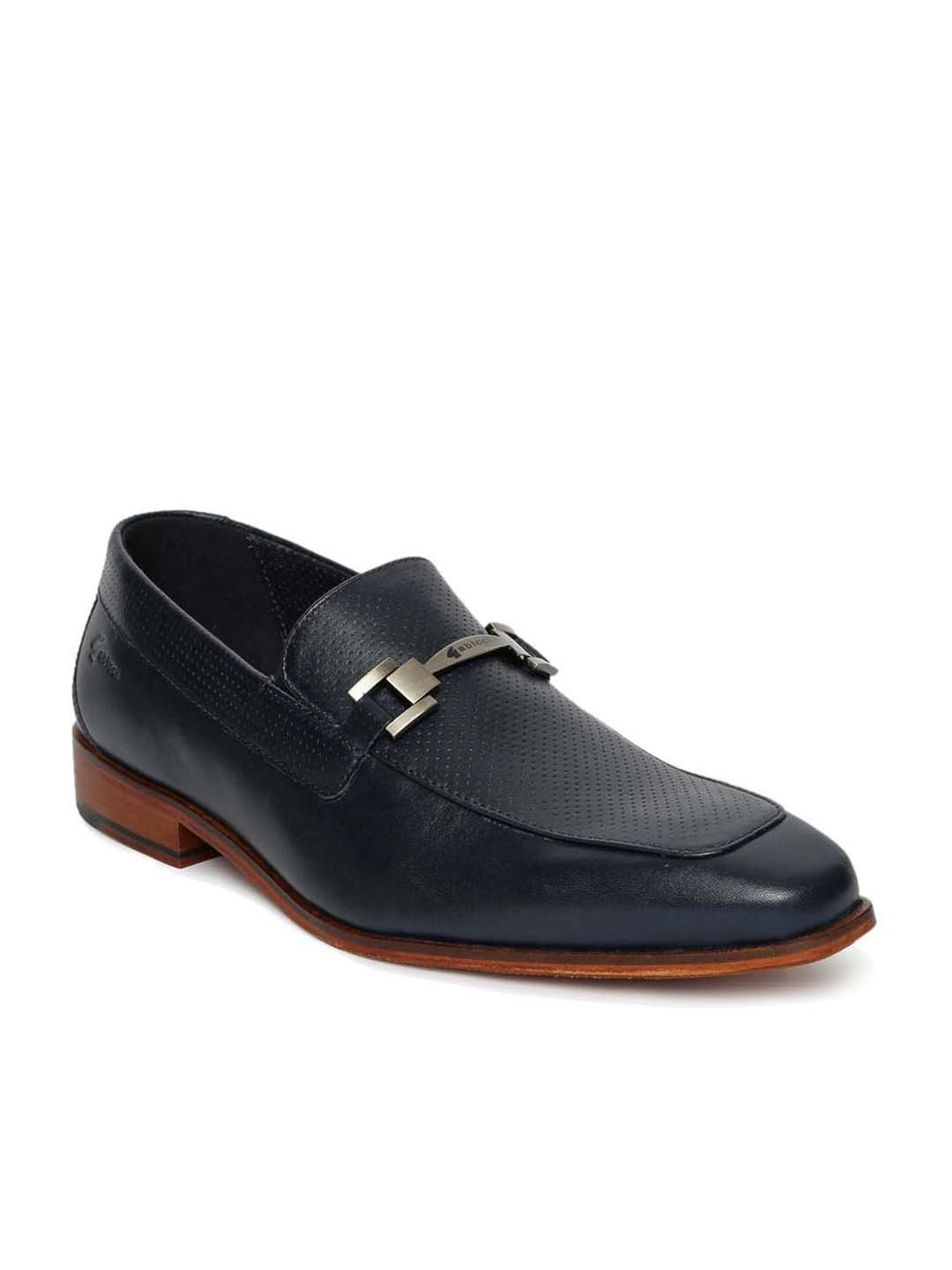 Gabicci Men's True Navy Formal Loafers