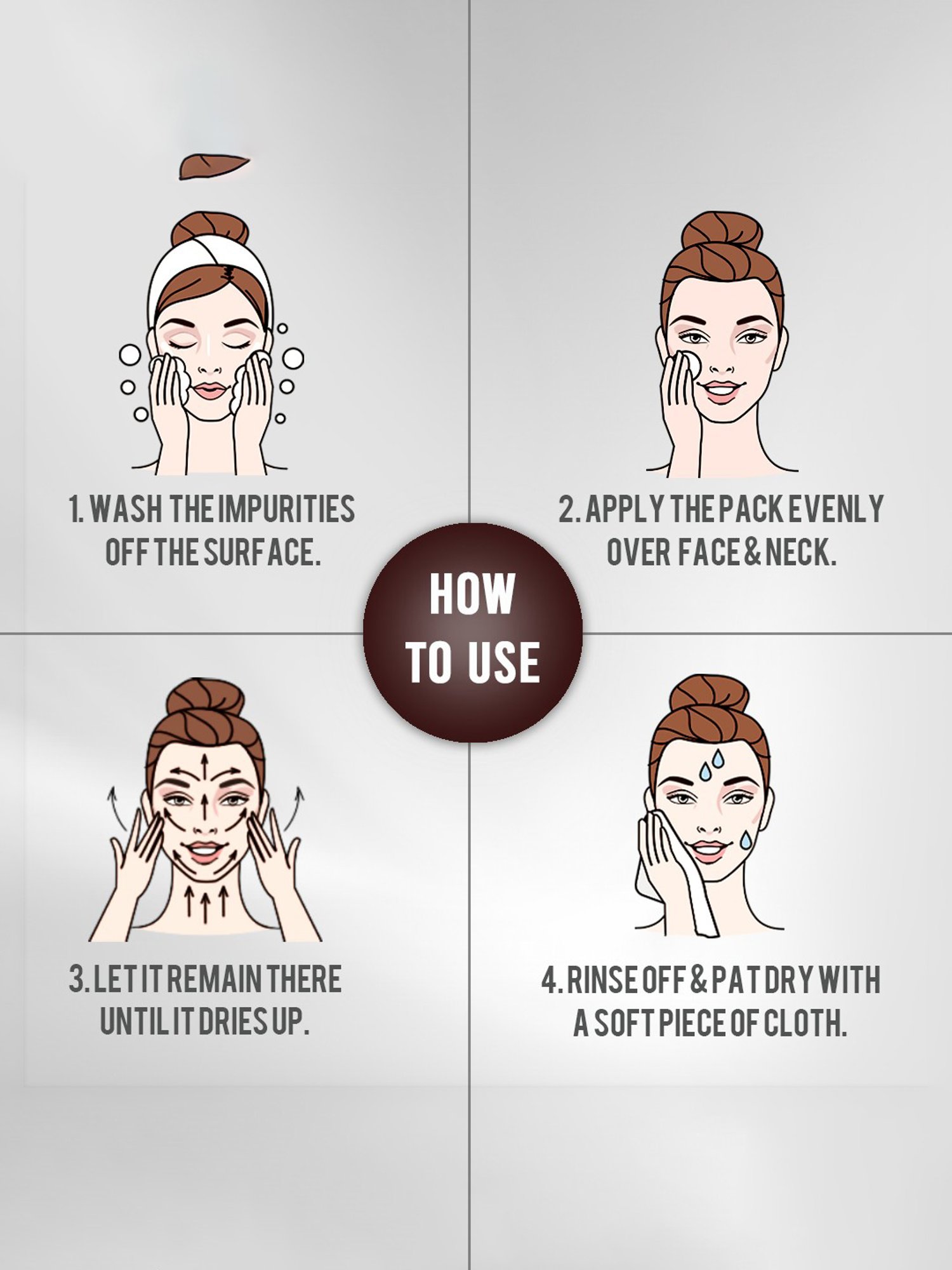 VEDIC LINE Choco Butter Scotch Cream Pack - 100 ml